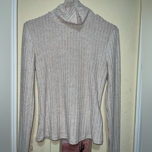 Tan Turtleneck